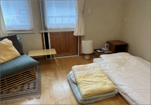 としの助産院のお部屋