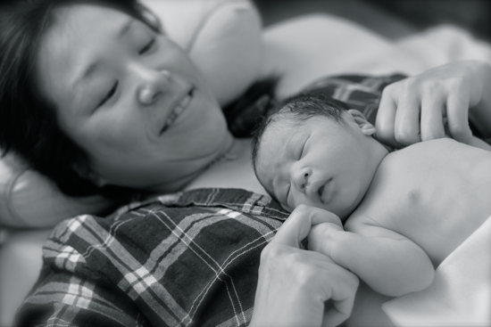 助産院での出産イメージ